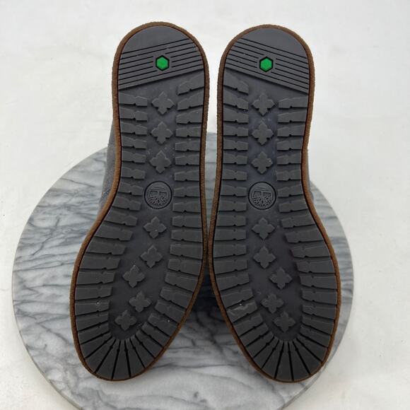 Timberland Womens 10 Boots Gray Suede Bluebell Lane Chelsea Pull On Ankle A24XZ - Picture 7 of 12